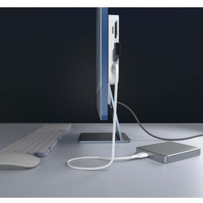 Hub multiport USB-C 6 en 1 Belkin Connect avec support INC011TTWH
