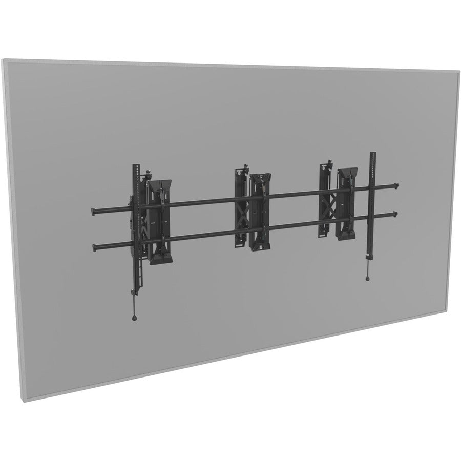 Support mural réglable ultra-large Chief pour téléviseur - Pour écrans de 80 à 120 pouces - Noir KITXWXSM1U
