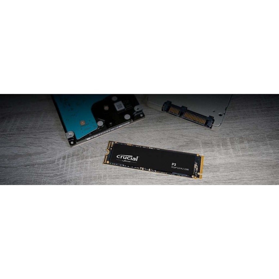Disque SSD Crucial P3 CT1000P3SSD8 1 To - M.2 2280 interne - PCI Express NVMe (PCI Express NVMe 3.0 x4) CT1000P3SSD8