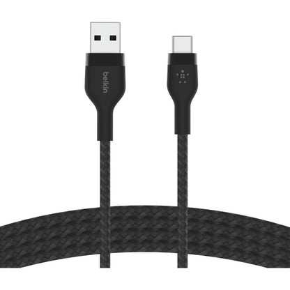 Belkin Boostcharge Pro Flex - Câble USB-C - USB-C vers USB-A - (1 mètre / 3,3 pieds) CAB010BT1MBK