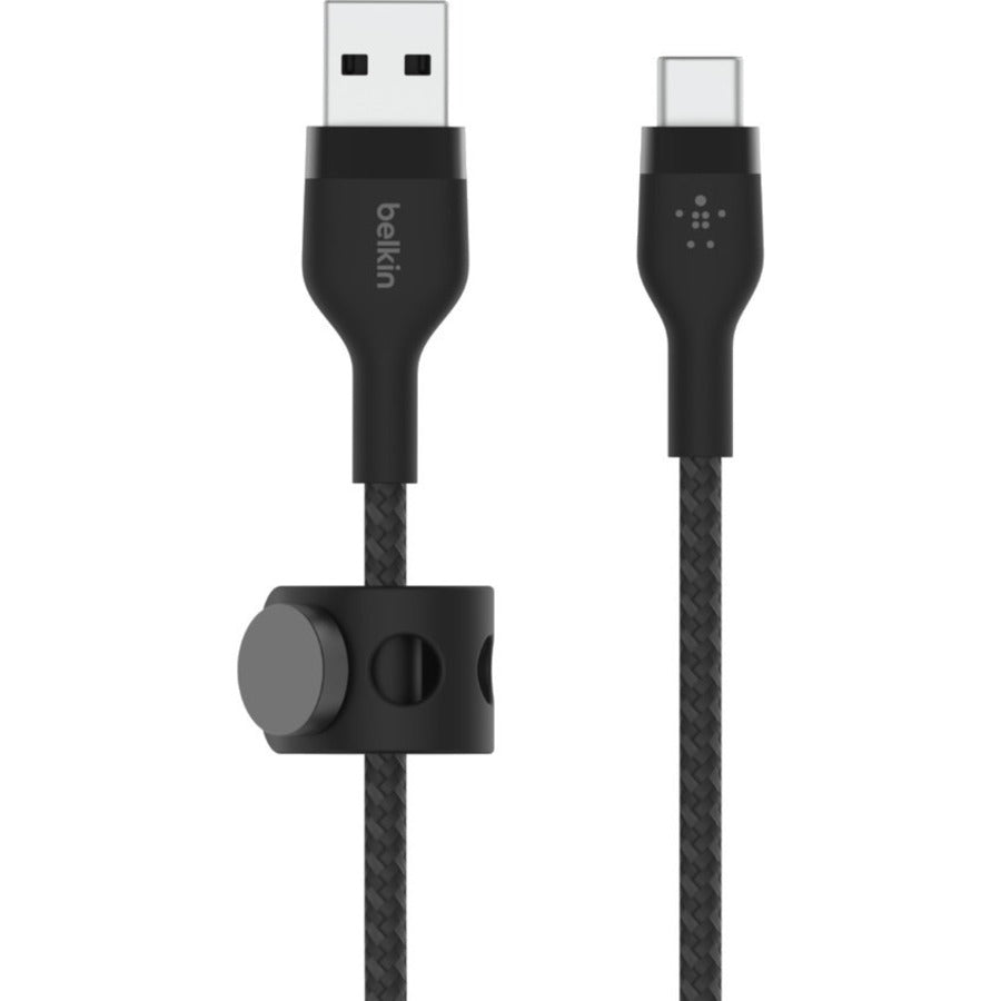 Belkin Boostcharge Pro Flex - Câble USB-C - USB-C vers USB-A - (1 mètre / 3,3 pieds) CAB010BT1MBK