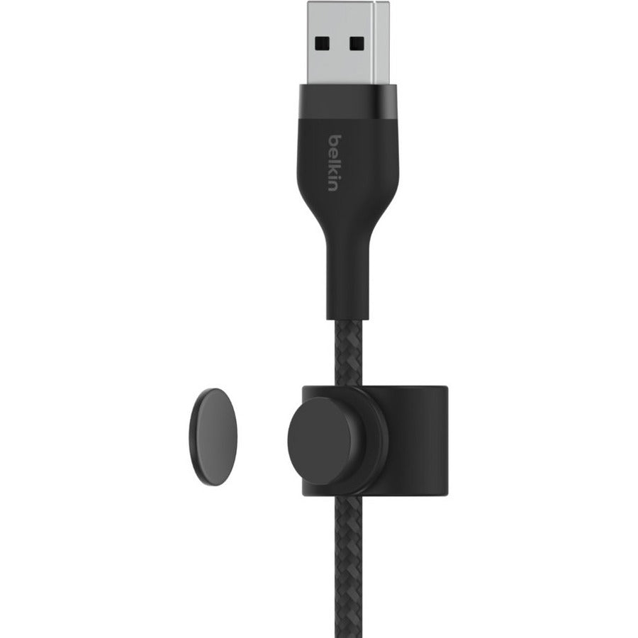 Belkin Boostcharge Pro Flex - Câble USB-C - USB-C vers USB-A - (1 mètre / 3,3 pieds) CAB010BT1MBK
