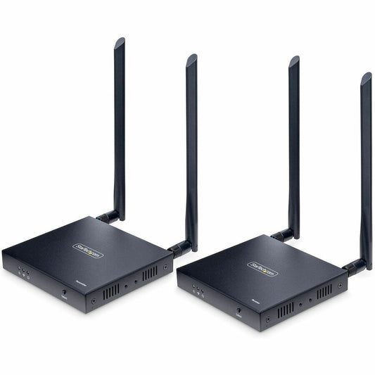 StarTech.com Wireless HDMI Extender, 4K 60Hz, Transmitter and Receiver Kit, Up to 165ft (50m), No Line-Of-Sight Required, IR Extension ST121WHDS2