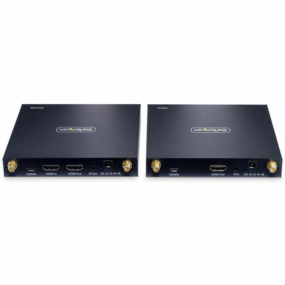 StarTech.com Wireless HDMI Extender, 4K 60Hz, Transmitter and Receiver Kit, Up to 165ft (50m), No Line-Of-Sight Required, IR Extension ST121WHDS2