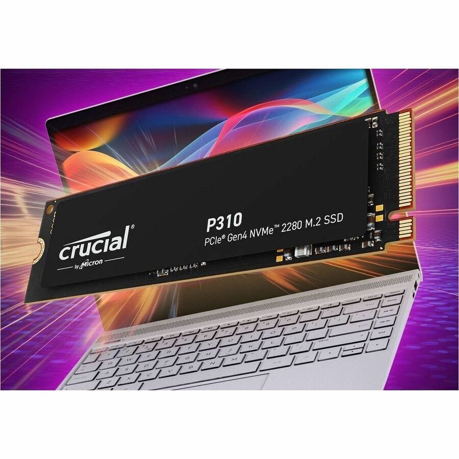Disque SSD Crucial P310 500 Go - M.2 2280 interne - PCI Express NVMe (PCI Express NVMe 4.0 x4) CT500P310SSD8