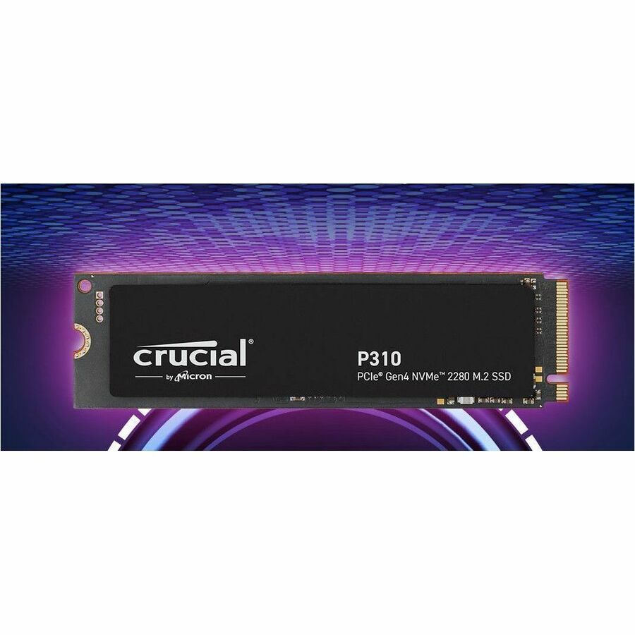 Disque SSD Crucial P310 500 Go - M.2 2280 interne - PCI Express NVMe (PCI Express NVMe 4.0 x4) CT500P310SSD8