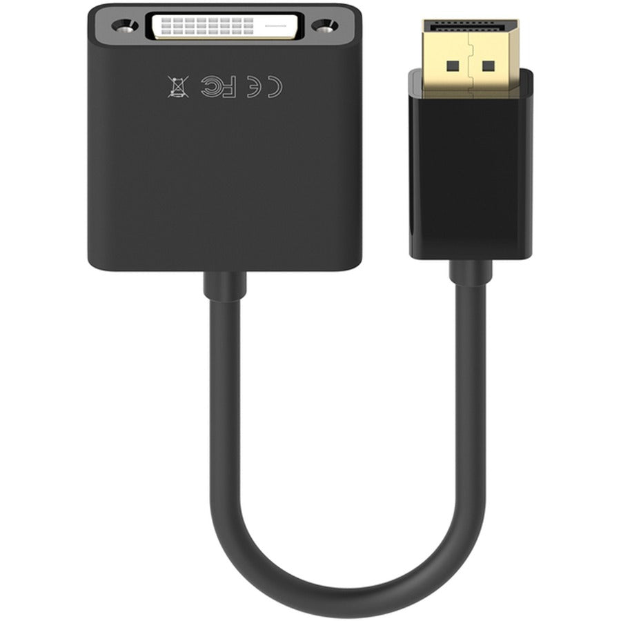 Adaptateur Belkin DisplayPort vers DVI, M/F, 1080p F2CD005B