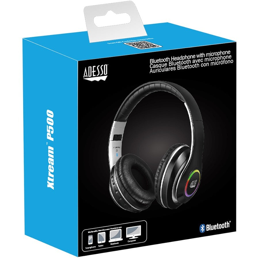 Xtream P500 - Casque stéréo Bluetooth avec microphone intégré XTREAM P500