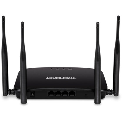 TRENDnet AC1200 Dual Band WiFi Router; TEW-831DR; 4 x 5dBi Antennas; Wireless AC 867Mbps; Wireless N 300Mbps; Business or Home Wireless AC Router for High Speed Internet; MU-MIMO Support TEW-831DR