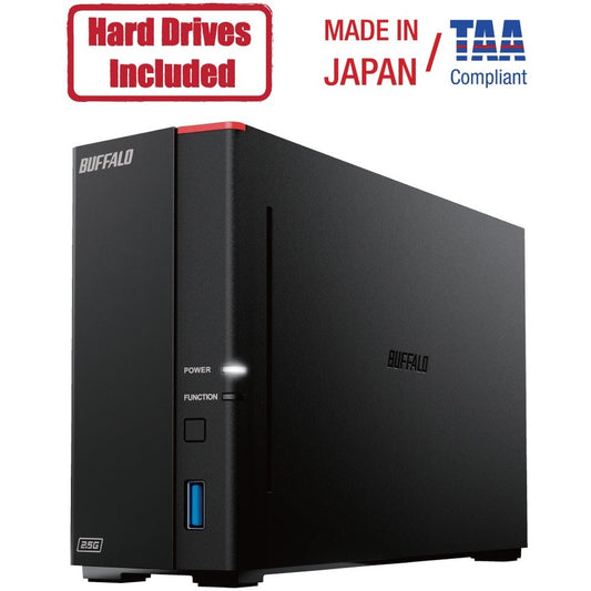 Disques durs de stockage NAS cloud personnel BUFFALO LinkStation 710 1 baie 6 To inclus LS710D0801