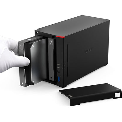 Disques durs de stockage NAS cloud personnel BUFFALO LinkStation 710 1 baie 6 To inclus LS710D0801