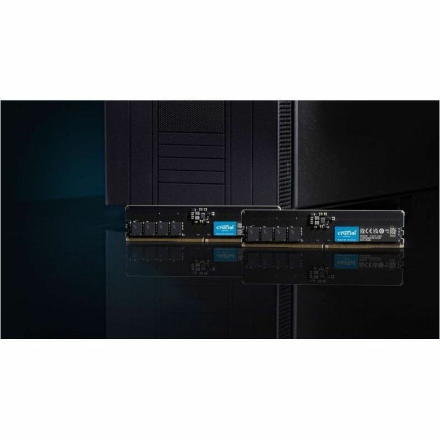 Kit de mémoire SDRAM DDR5 Crucial 96 Go (2 x 48 Go) CT2K48G56C46S5
