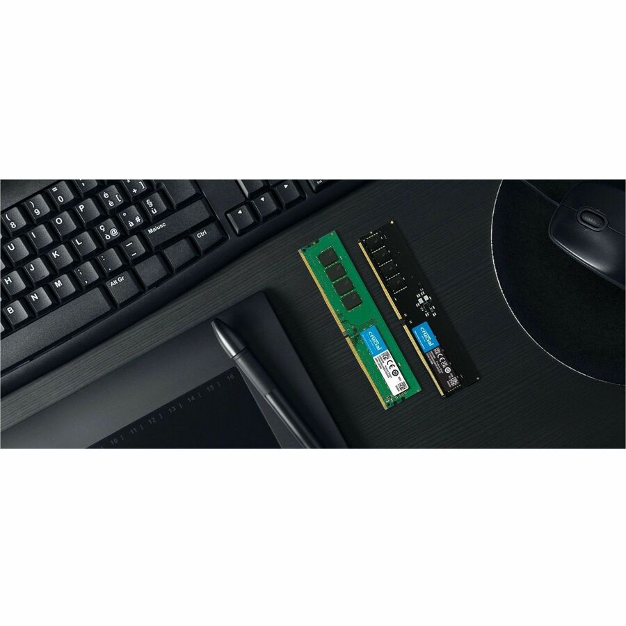 Kit de mémoire SDRAM DDR5 Crucial 96 Go (2 x 48 Go) CT2K48G56C46S5