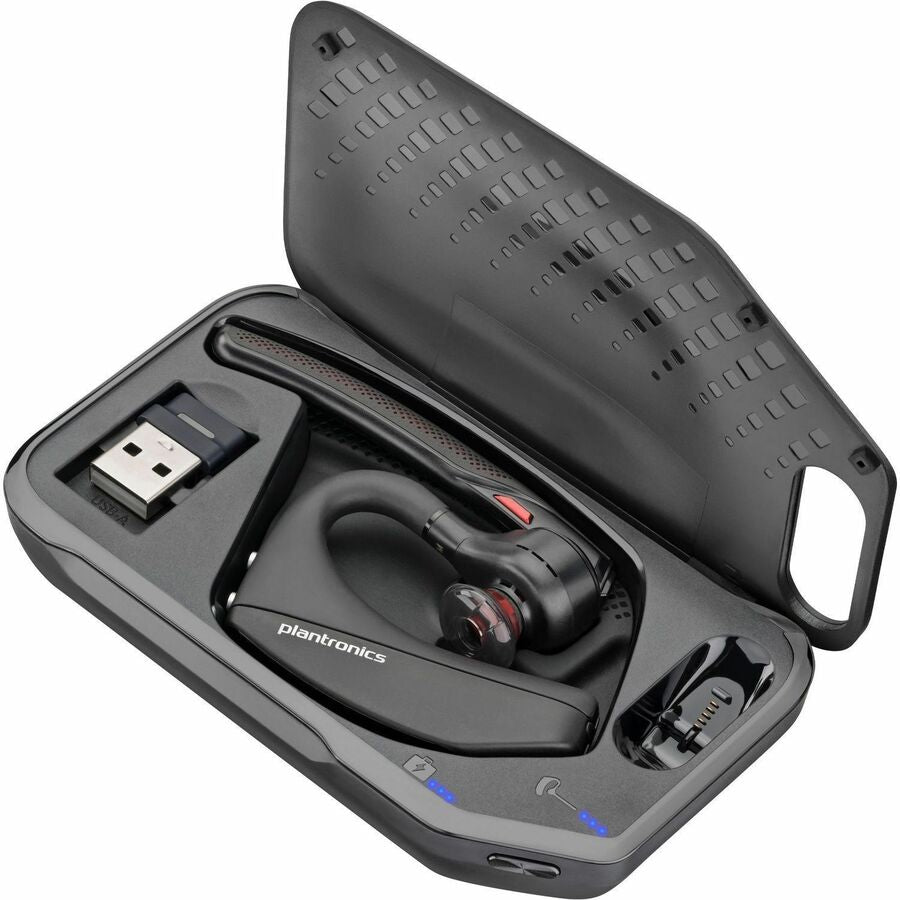 Étui de chargement pour casque Poly - Noir 8A9P7A6#ABL