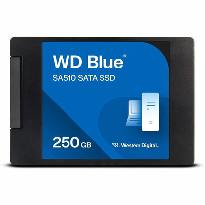 Disque SSD WD Blue SA510 WDS250G3B0A-00AXR0 250 Go - 2,5" interne - SATA (SATA/600) WDS250G3B0A-00AXR0