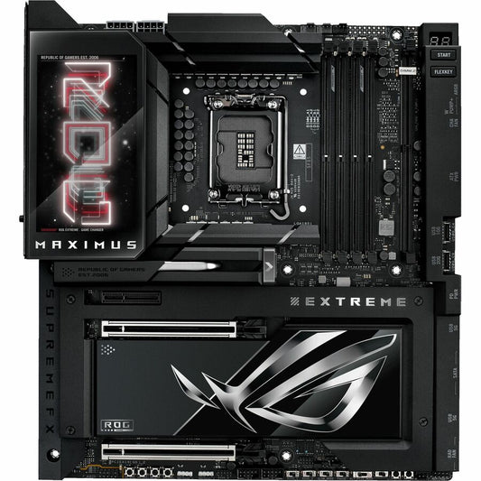 Carte mère de bureau gaming Asus ROG MAXIMUS Z890 EXTREME - Chipset Intel Z890 - Socket LGA-1851 - ATX étendu ROG MAXIMUS Z890 EXTREME