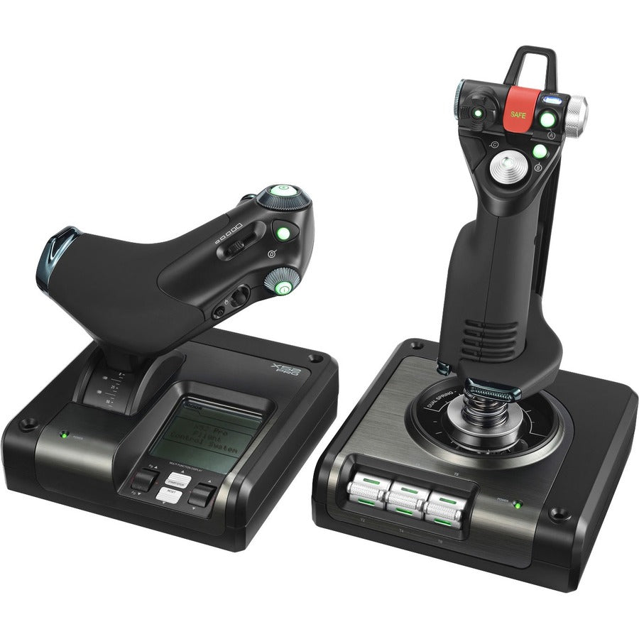 Contrôleur de simulation d'accélérateur et de manche en métal Saitek X52 Professional HOTAS 945-000022