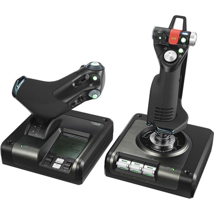 Contrôleur de simulation d'accélérateur et de manche en métal Saitek X52 Professional HOTAS 945-000022
