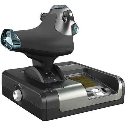 Contrôleur de simulation d'accélérateur et de manche en métal Saitek X52 Professional HOTAS 945-000022