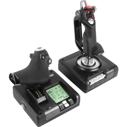 Contrôleur de simulation d'accélérateur et de manche en métal Saitek X52 Professional HOTAS 945-000022