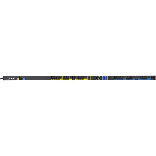 Eaton ePDU G3 géré 38U-A ENTRÉE : L6-30P 24 A 1P SORTIE : 20XC13 : 4XC19 EMA107-10
