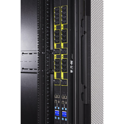 Eaton ePDU G3 géré 38U-A ENTRÉE : L6-30P 24 A 1P SORTIE : 20XC13 : 4XC19 EMA107-10