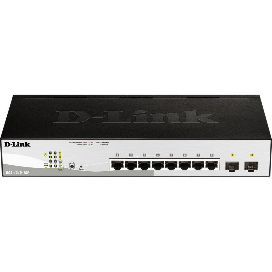 Commutateur Ethernet D-Link DGS-1210-10MP DGS-1210-10MP