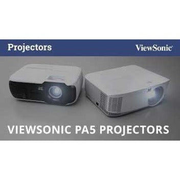 Projecteur ViewSonic PA503W 4000 lumens WXGA haute luminosité pour la maison et le bureau avec HDMI Keystone vertical PA503W