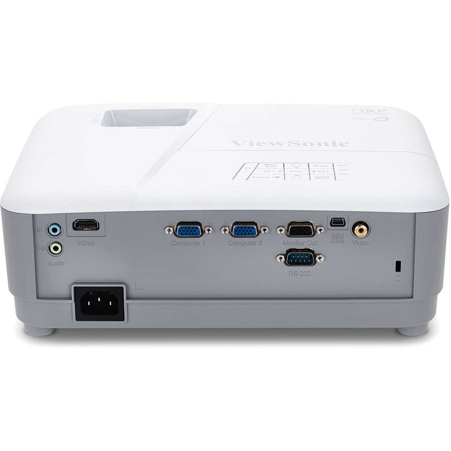 Projecteur ViewSonic PA503W 4000 lumens WXGA haute luminosité pour la maison et le bureau avec HDMI Keystone vertical PA503W
