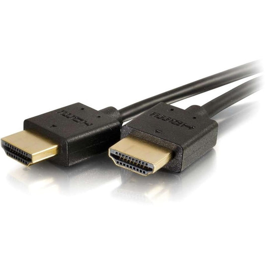 Câble HDMI haute vitesse flexible C2G de 3 pieds avec connecteurs à profil bas - 4K 60 Hz 41363