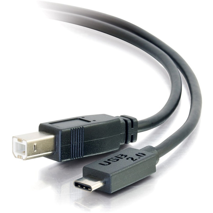 Câble USB 2.0 USB-C vers USB-B C2G 1,8 m M/M - Noir 28859