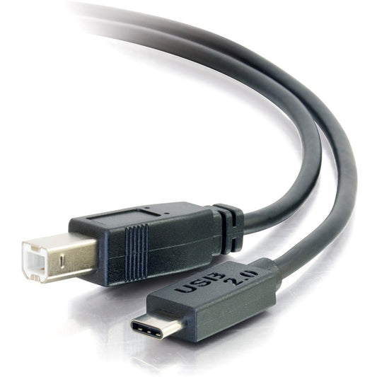 Câble USB 2.0 USB-C vers USB-B C2G 1,8 m M/M - Noir 28859