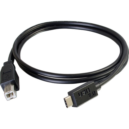 Câble USB 2.0 USB-C vers USB-B C2G 1,8 m M/M - Noir 28859