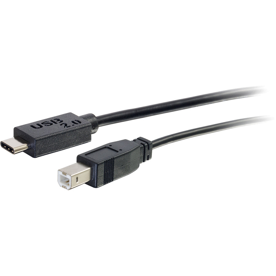 Câble USB 2.0 USB-C vers USB-B C2G 1,8 m M/M - Noir 28859
