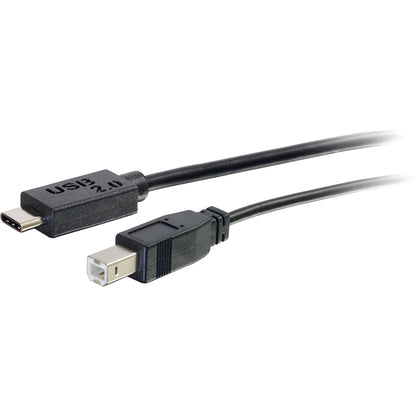 Câble USB 2.0 USB-C vers USB-B C2G 1,8 m M/M - Noir 28859