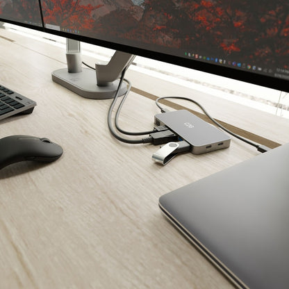 C2G USB C Dual Monitor Laptop Docking Station - HDMI, DisplayPort, VGA - Power Delivery up to 100W 54439