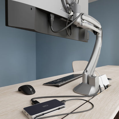 C2G USB C Dual Monitor Laptop Docking Station - HDMI, DisplayPort, VGA - Power Delivery up to 100W 54439