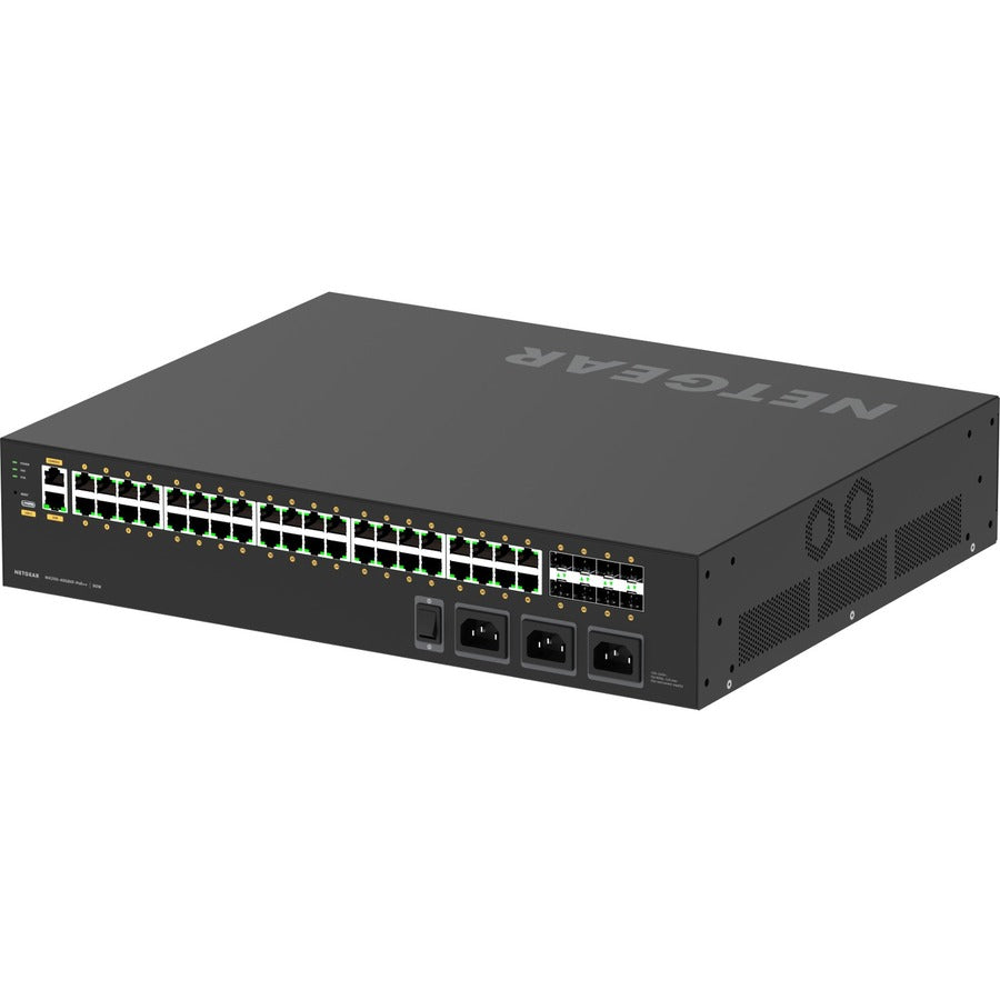 Commutateur géré par ligne AV Netgear M4250-40G8XF-PoE++ GSM4248UX-100NAS