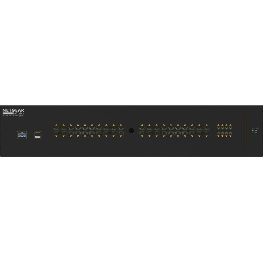 Commutateur géré par ligne AV Netgear M4250-40G8XF-PoE++ GSM4248UX-100NAS