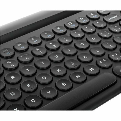 Clavier antimicrobien Bluetooth multi-appareils Targus avec support pour tablette/téléphone AKB867US
