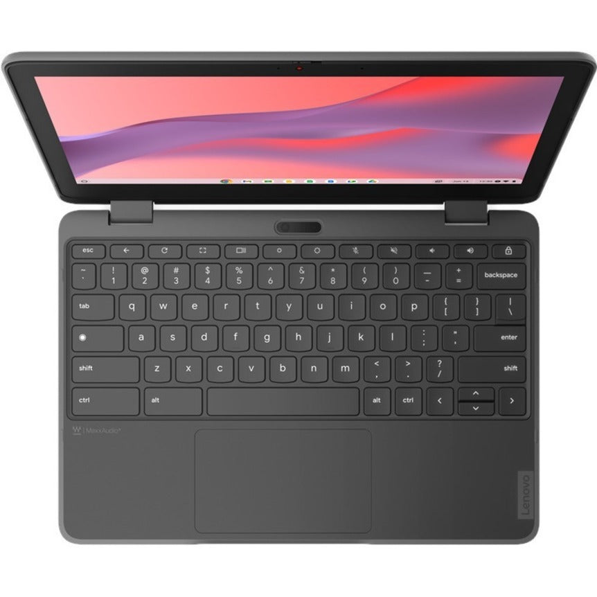 Lenovo 300e Yoga Chromebook Gen 4 82W20004US Chromebook convertible 2 en 1 à écran tactile 11,6" - HD - Octa-core (ARM Cortex A76 + Cortex A55) - 8 Go - Mémoire flash 64 Go - Clavier anglais - Gris graphite 82W20004US