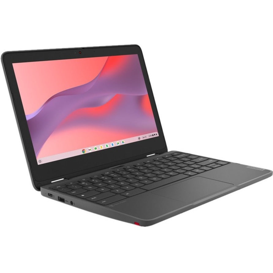 Lenovo 300e Yoga Chromebook Gen 4 82W20004US Chromebook convertible 2 en 1 à écran tactile 11,6" - HD - Octa-core (ARM Cortex A76 + Cortex A55) - 8 Go - Mémoire flash 64 Go - Clavier anglais - Gris graphite 82W20004US