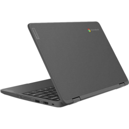 Lenovo 300e Yoga Chromebook Gen 4 82W20004US Chromebook convertible 2 en 1 à écran tactile 11,6" - HD - Octa-core (ARM Cortex A76 + Cortex A55) - 8 Go - Mémoire flash 64 Go - Clavier anglais - Gris graphite 82W20004US