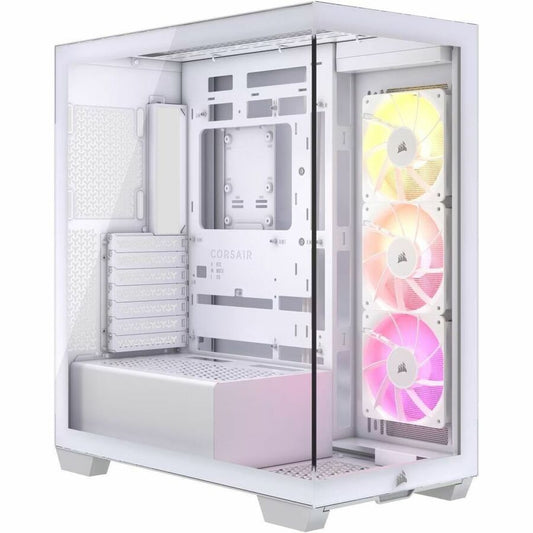 Boîtier PC moyen-tour Corsair 3500X ARGB - Blanc CC-9011279-WW