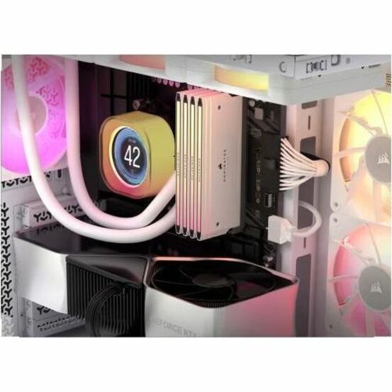 Boîtier PC moyen-tour Corsair 3500X ARGB - Blanc CC-9011279-WW
