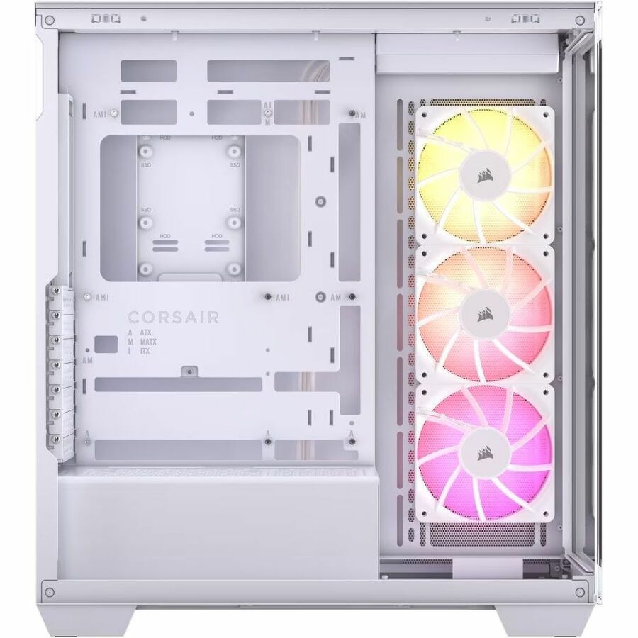 Boîtier PC moyen-tour Corsair 3500X ARGB - Blanc CC-9011279-WW