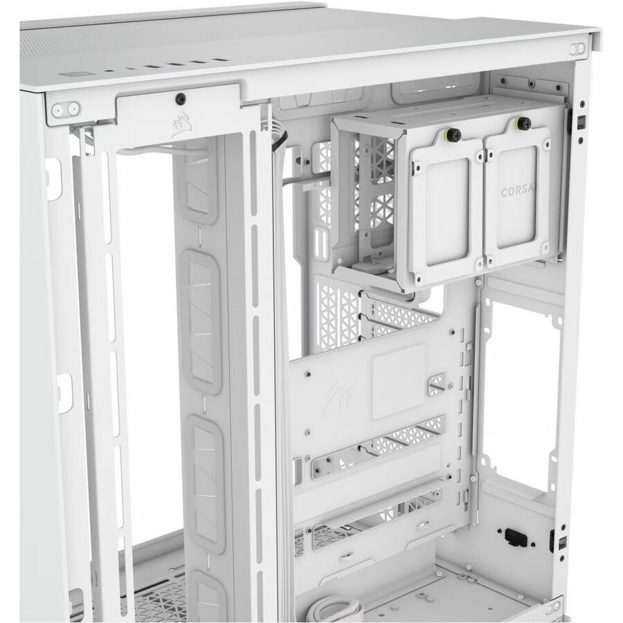Boîtier PC Corsair 6500X mi-tour à double compartiment - Blanc CC-9011258-WW
