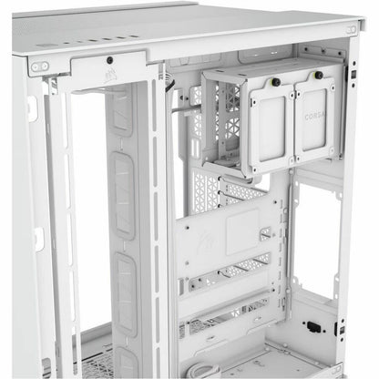Boîtier PC Corsair 6500X mi-tour à double compartiment - Blanc CC-9011258-WW