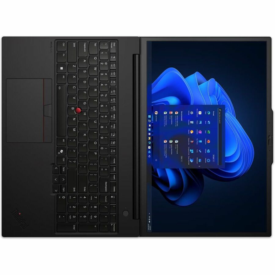 Station de travail mobile Lenovo ThinkPad P16s Gen 3 21KS001FUS 16" - WQUXGA - Intel Core Ultra 7 165H - Technologie vPro - 64 Go - SSD 1 To - Clavier anglais - Noir 21KS001FUS