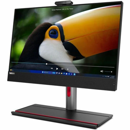 Ordinateur tout-en-un Lenovo ThinkCentre M90a Gen 5 12SH001LUS - Intel Core i5 14e génération i5-14500 - Technologie vPro - 16 Go - SSD 256 Go - Écran tactile Full HD 23,8" - Bureau - Noir 12SH001LUS